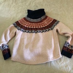 Madewell Alpine Turtleneck Sweater Sz L